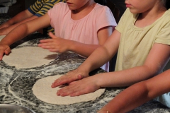 Preparazione della pizza