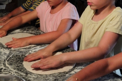 Preparazione della pizza